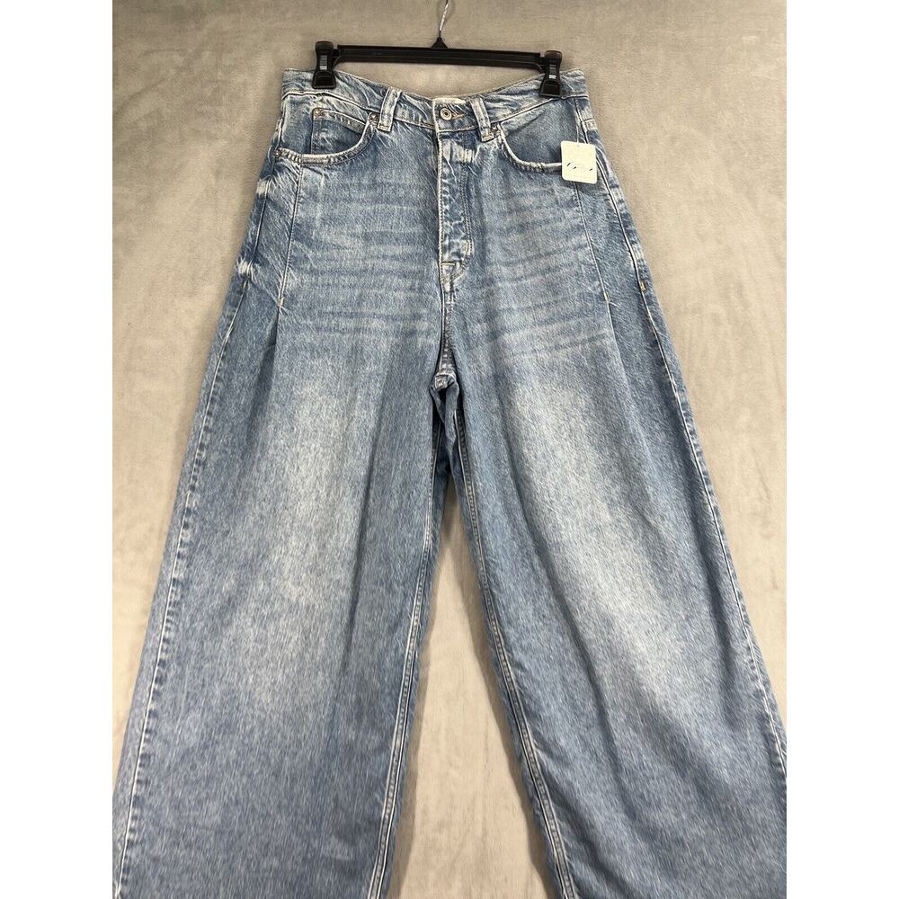 Free People Old West Slouchy Jeans Size 27 High Rise - Picture 4 of 13